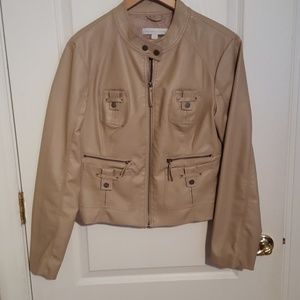Ladies like new pleather jacket by NY&C